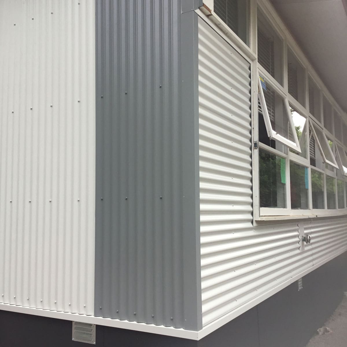 School Wall Cladding Project Box Hill North