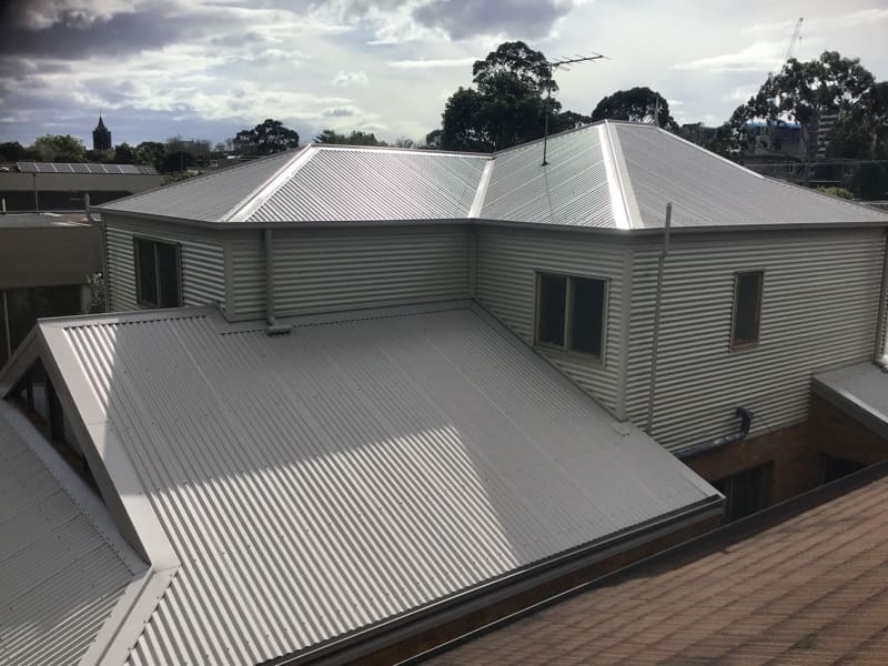 Hawthorn East – Corrugated Iron Roofing & Cladding for a Contemporary Update